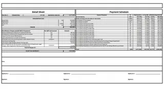 Prestige Somerville Costing Detaila